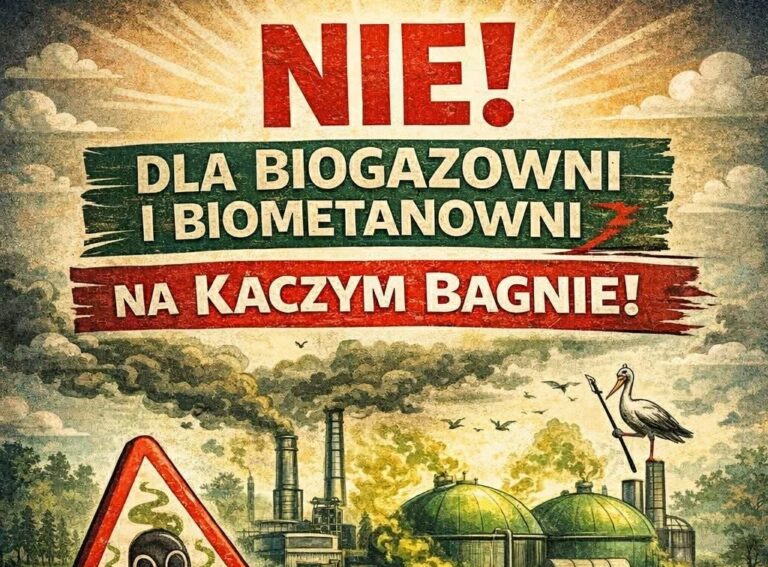 OŚWIADCZENIE – STOP BIOGAZOWNI !